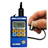 Materialdickenmessgert zur Materialprfung  mit abgewinkelter Prfsonde