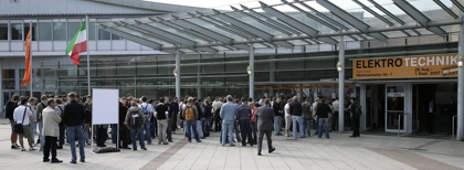 PCE auf der Elektrotechnik - Messe in Dortmund