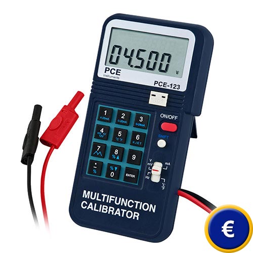 Prozesskalibrator und Sollwertgeber PCE-123