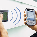 kabellose Messwert�bertragung vom Leica Disto Plus zum PDA