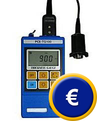 Der Materialdickepr�fer PCE-TG130 zur Messung von Metal, Glas und Kunststoffen