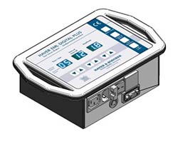 Steuergert mit Anschlssen zur Analysensiebmaschine EML 315 digital plus