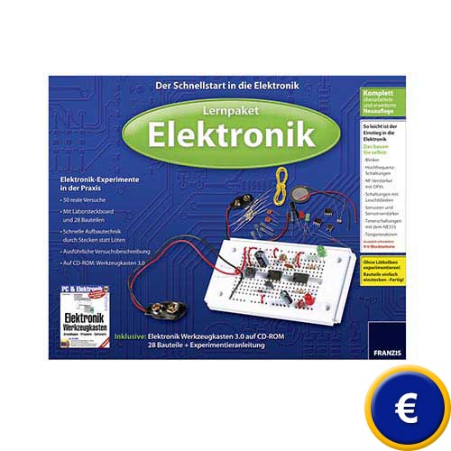 Hier finden Sie weitere Informationen zum Experimentiersystem Lernpaket Elektronik