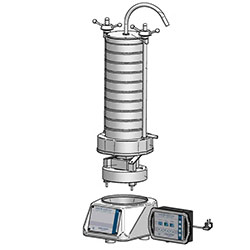 Grafischedarstellung der Siebmaschine EML 200