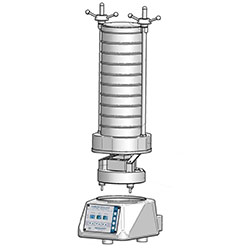 Lieferumfang von der Siebmaschine EML 200