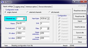 Software des analogen Schreibers