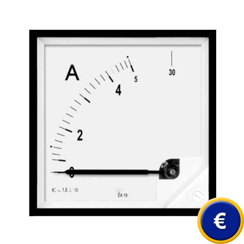 Dreheisen-Amperemeter PCE-EA19I