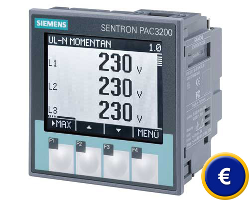 Siemens Energiemesser Sentron PAC3200