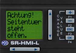 Individuelle Fehlermeldung auf dem LCD-Display der Kleinsteuerung