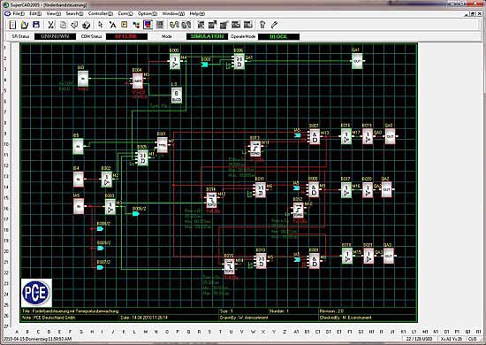 Die Software SuperCAD zur Kleinsteuerung