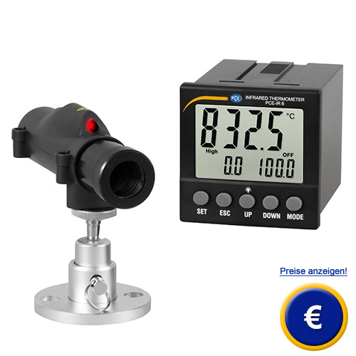 Alles zum PCE-IR 6 Prozess-Pyrometer