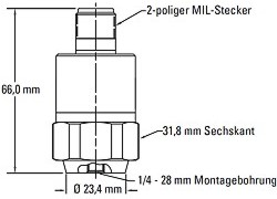 Technischen Zeichnung des Vibrationsschalter PCB-686B01