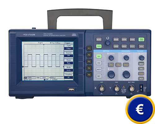 2-Kanal-Oszilloskop PCE-UT 2025B