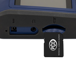 SD Karten Slot zum 2 Wege Endoskop PCE-VE 350