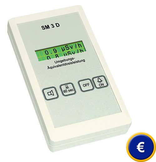 quivalentdosis-Messgert SM-3-D