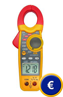 Amperemeter DT-3341 bis 1000 Ampere