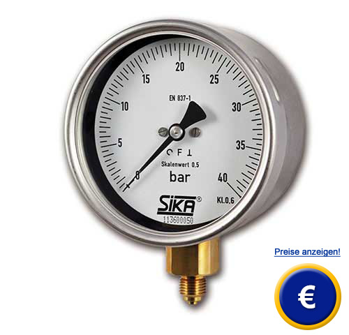 Hier finden Sie weitere Informationen zum Analog-Manometer