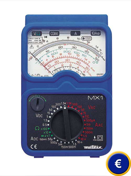 Weitere Informationen zum Analog Multimeter Metrix MX1