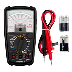 Lieferumfang zum Analogen-Multimeter PCE-AMM 5