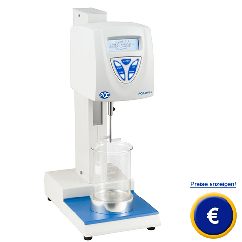 Automatisiertes Krebs-Viskosimeter PCE-RVI 5: Hier weiter zum Produkt