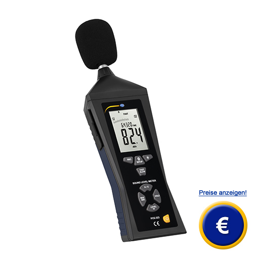 Hier finden Sie weitere Informationen zum Bluetooth Schallpegelmessgerät PCE-323