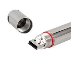 USB Anschluss beim Cryo Datenlogger PCE-LTD 100