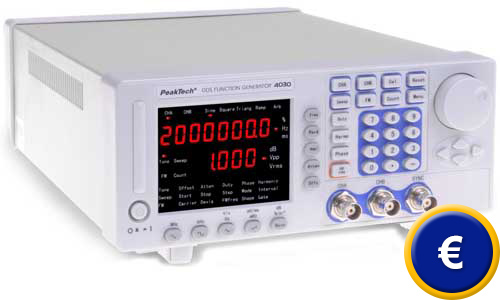 Mehr zum DDS-Funktionsgenerator PKT-4030