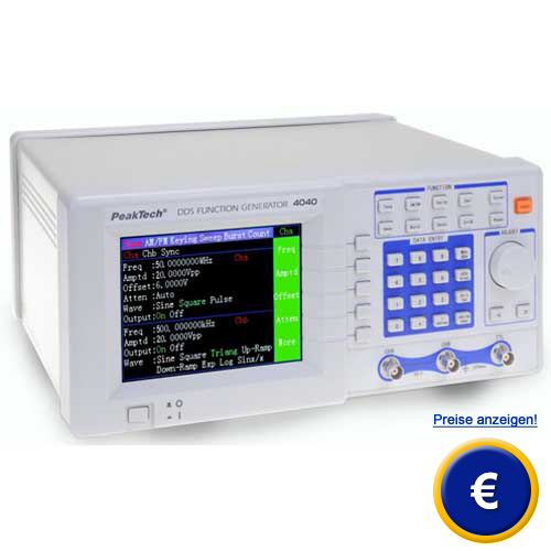 Der DDS-Signalgenerator PKT-4040