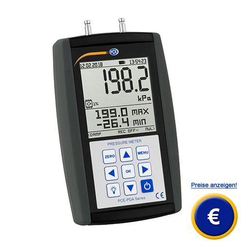 Differenzdruckmanometer PCE-PDA Serie