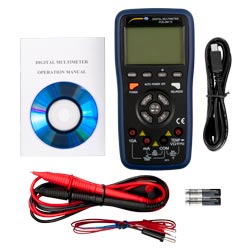 Lieferumfang von dem Digitalmultimeter PCE-DM 15