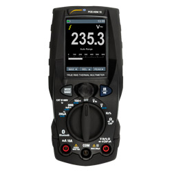 Gesamtansicht vom Digital-Multimeter PCE-HDM 15