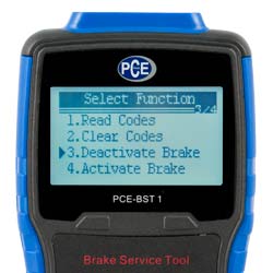 Elektronischer Bremsenrücksteller PCE-BST 1