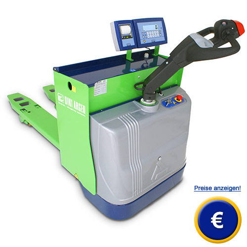 Elektrostapler mit Waage ELW Serie