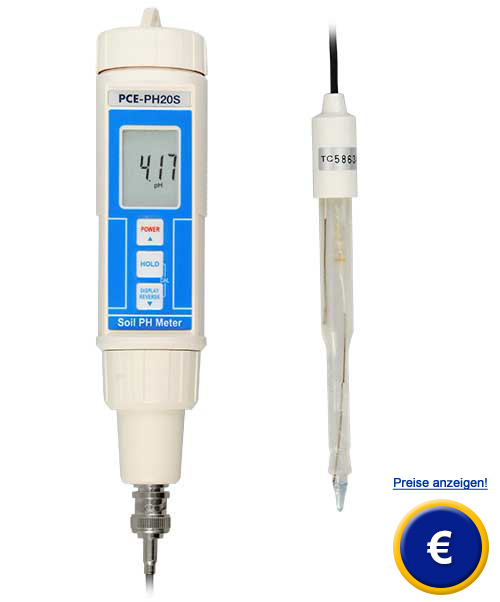 Boden-Erd-ph-Messgert mit externer Elektrode