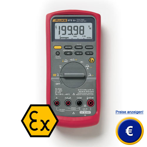 Alles zum Ex-Multimeter FLUKE 87V Ex