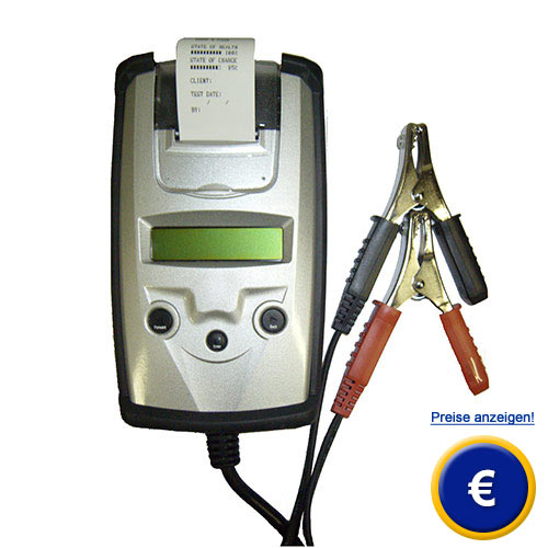 Fahrzeugbatterietestgert MBT 301 mit Drucker