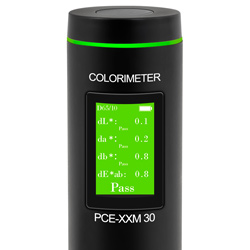 Grünes Licht zum Farbmessgerät PCE-XXM 30
