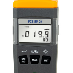 Display zum Feldmessgerät / Elektrosmogmessgerät PCE-EM 29
