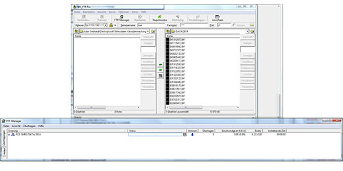 Lagerhausberwachung Datendownload