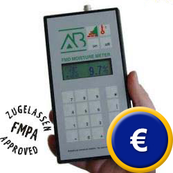 Zertifiziertes Materialfeuchte - Messgerät FMD 6