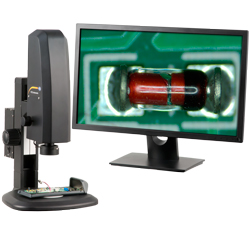HD-Mikroskop mit Monitor