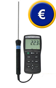 Hier kommen Sie zum Präzisionsthermometer PCE-T317 in den Shop.