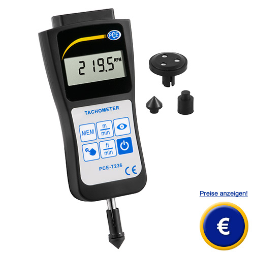 Handtachometer PCE-T236 - PCE-T237 alle Infos