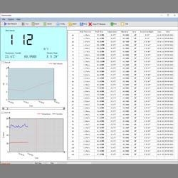 Software zum Handwindmesser PCE-AM 45