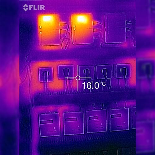 Handy Kamera FLIR One in der Instandhaltung