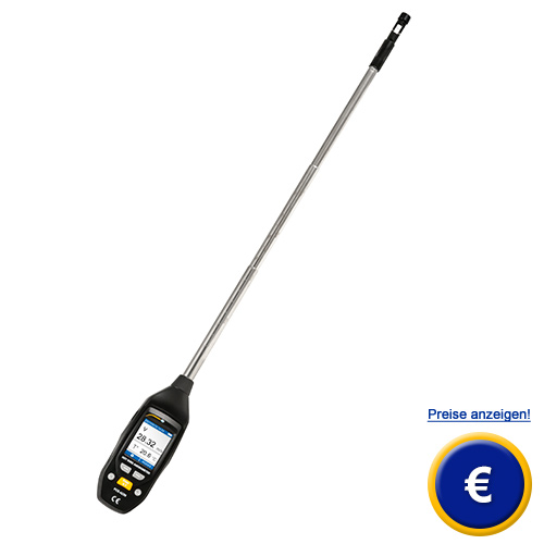 Alles zum Hitzedraht Anemometer PCE-423N