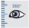 360 Panorama-Ablesung der Federwaage