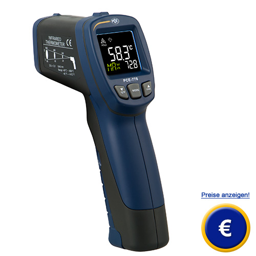 Alles zum Infrarotthermometer PCE-778