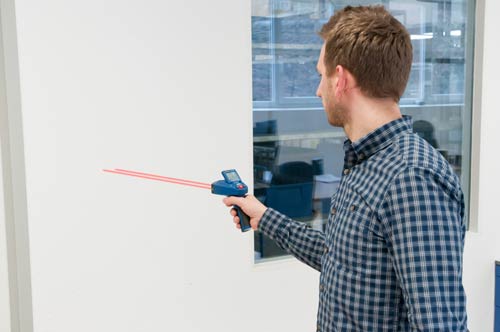 Praktische Anwendung vom Infrarotthermometer PCE-ITF 10