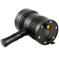 Rückseite der Inspektions UV-Lampe PCE-UVL 10.